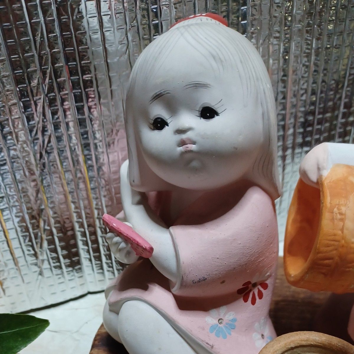 博多 人形 子供  2 体セットです☆☆☆とっても可愛いです 断捨離中 陶器