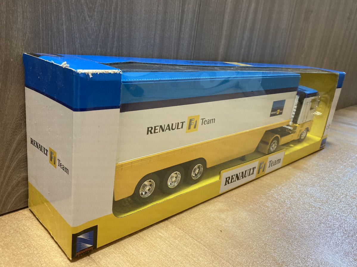 ☆絶版 新品 未開封【1/32 New Ray ルノーF1 レーシング チームトラック RENAULT F1 Team】☆_画像5