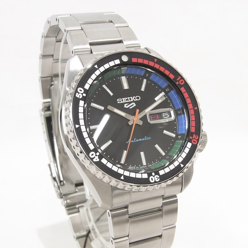 SEIKO セイコー5 スポーツ SKX Sports Style SBSA221 4R36-15D0 レトロカラーコレクション 【未使用展示品】【程度S】_画像3