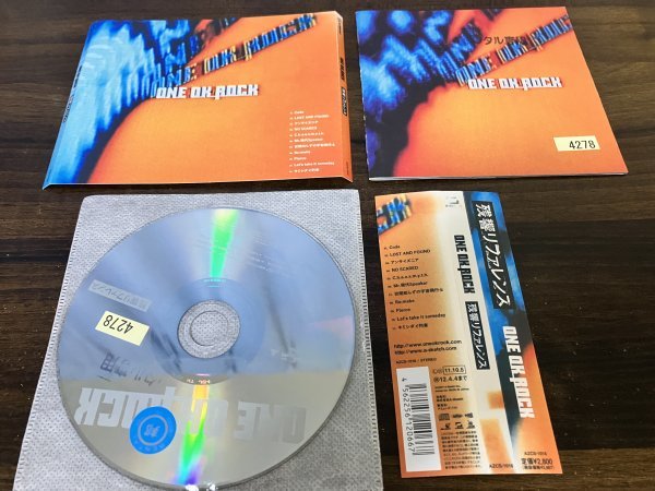 残響リファレンス ONE OK ROCK 　CD　アルバム　ワンオク　★　ワンオクロック　即決　送料200円 1106_画像1