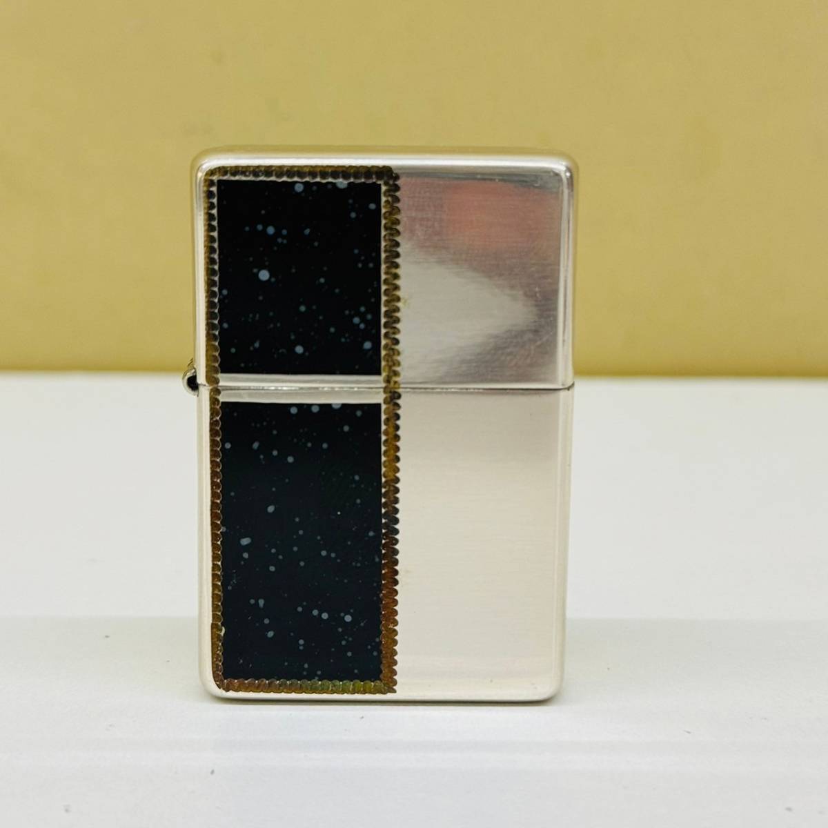 【IK-25430】 Zippo STERLING 2001 火花散る ジッポ スターリングシルバー 銀 SILVER 喫煙具 小物 ライター 保管品 中古_画像2