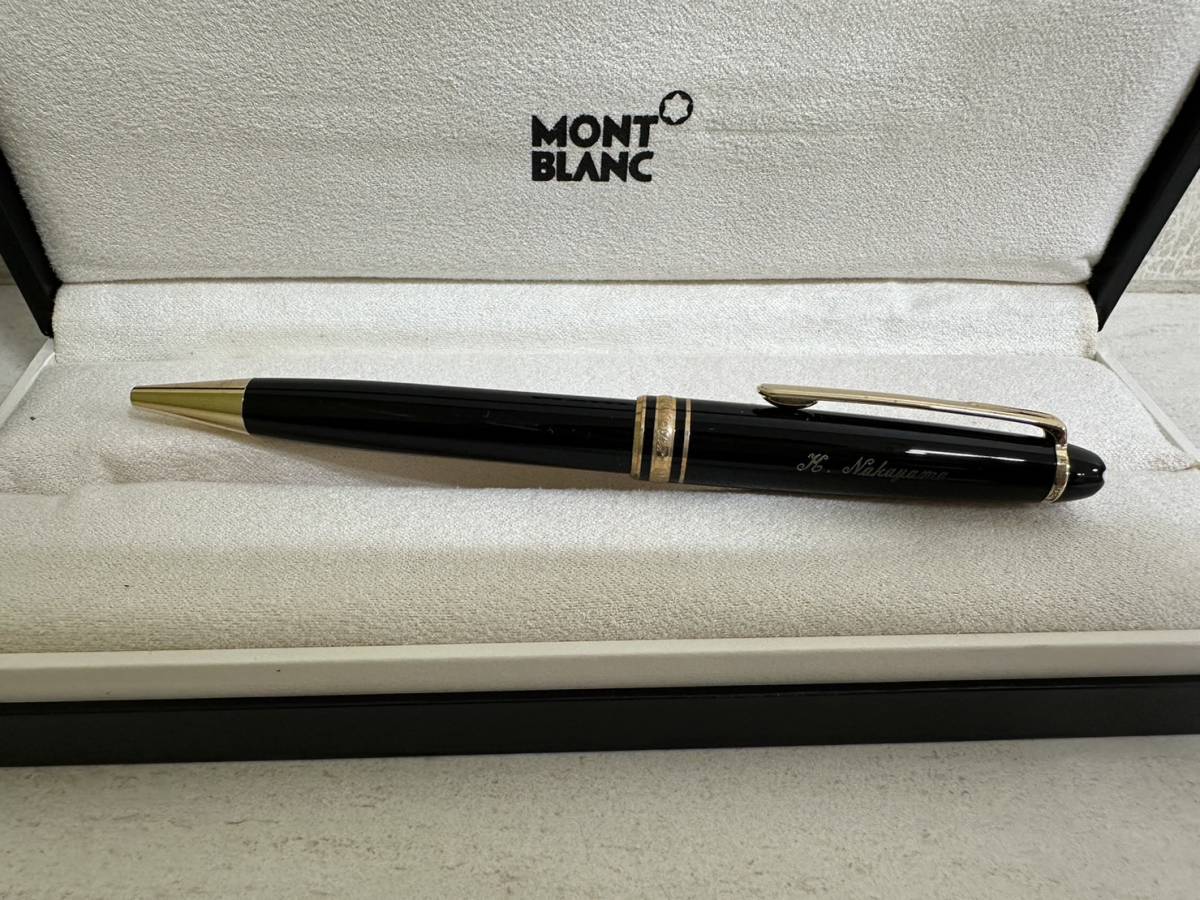 【IK-25241】MONTBLANC マイスターシュテック Pix ボールペン スクリュー 名入り 文具 筆記具_画像2