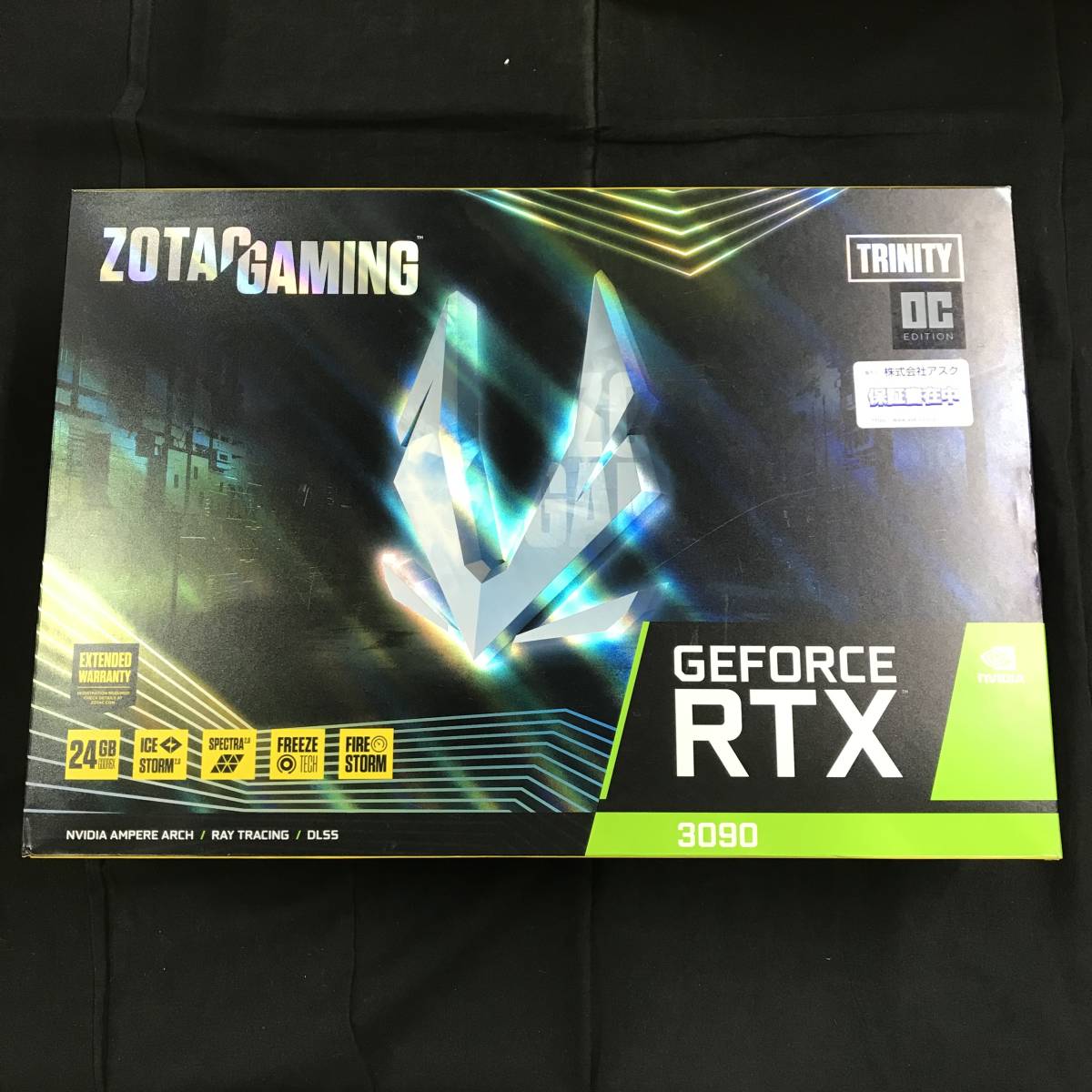 gu422 送料無料！ZOTAC GAMING GeForce RTX 3090 Trinity 24GB グラフィックボード_画像1