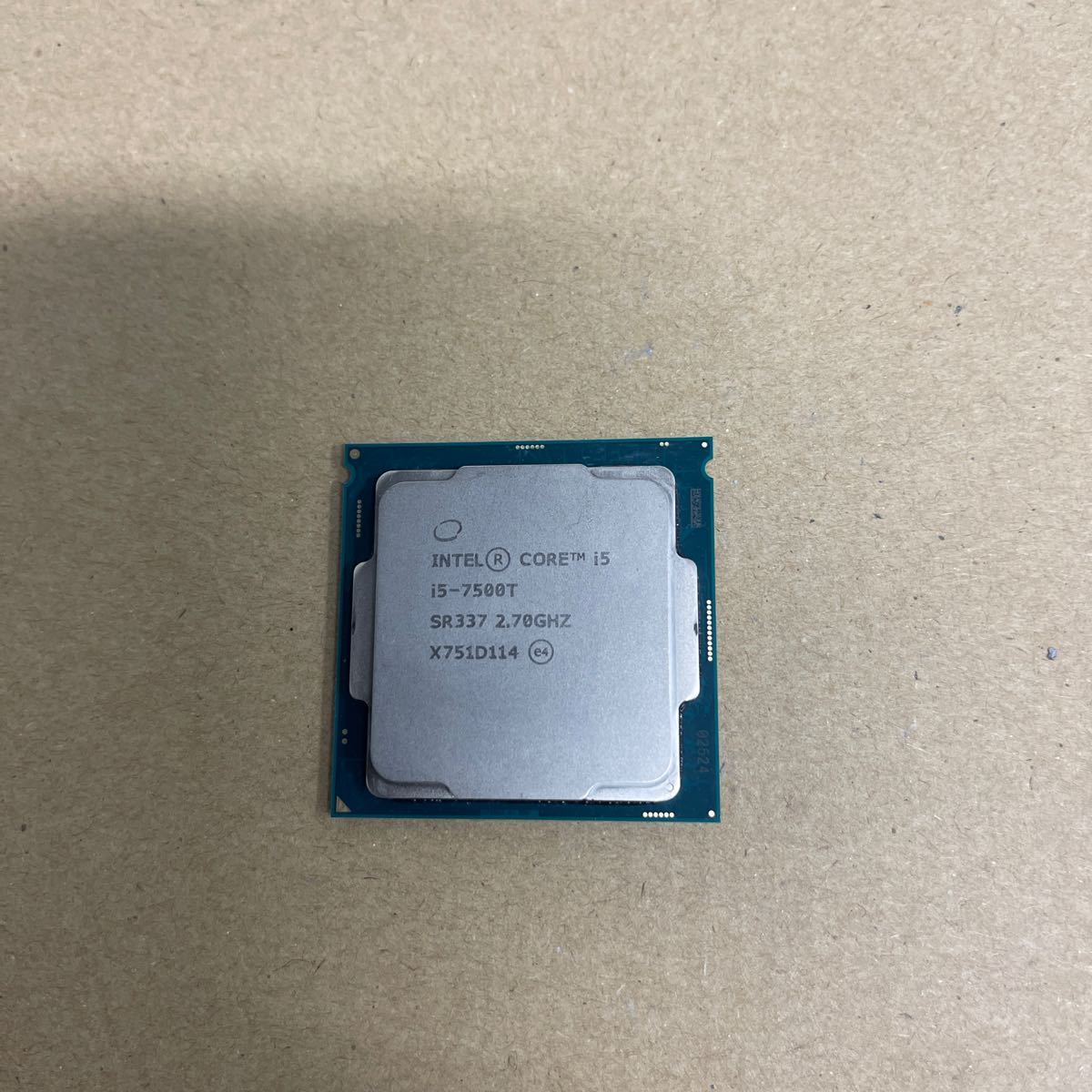 C80 CPU Intel Core i5 7500T_画像1