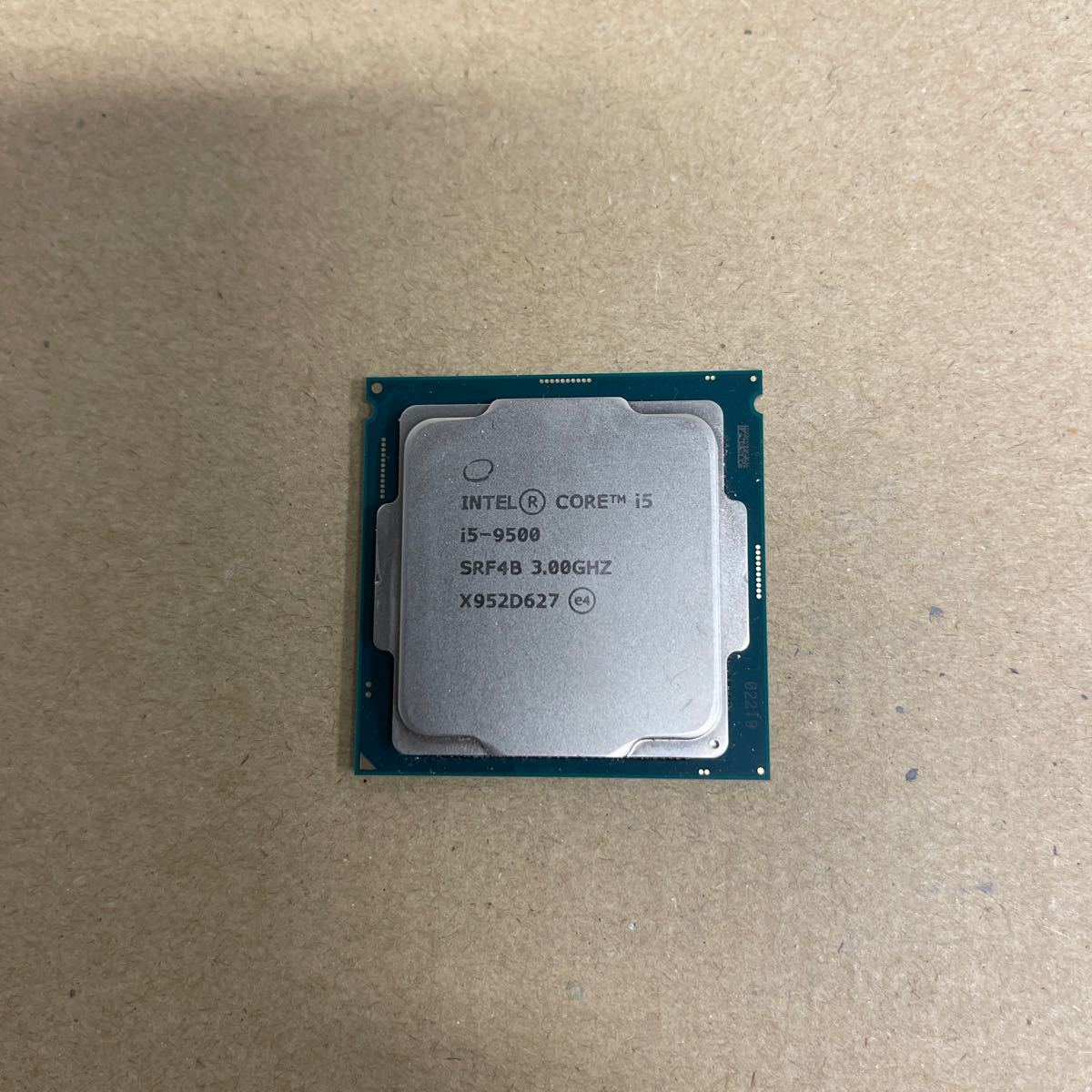 D96 CPU Intel core i5 9500_画像1