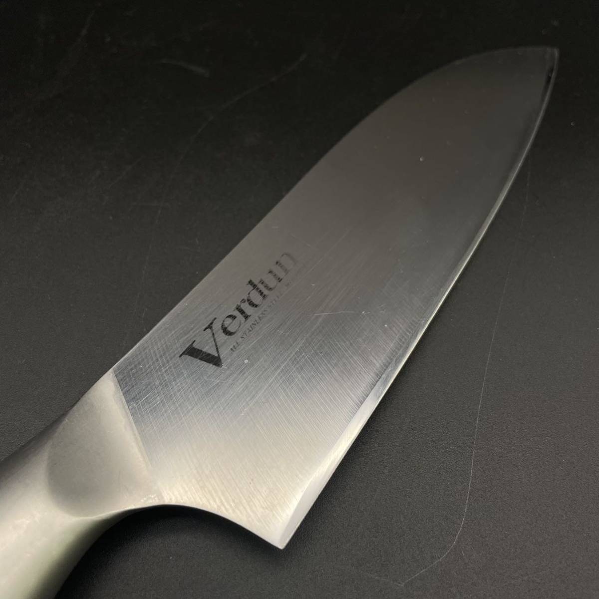 Verdunヴェルダン 包丁 庖丁 牛刀 三徳 万能 洋包丁 刃物 調理器具 料理 鋼 オールステンレス 切れ味 良好 刃渡り 約16.5cm 全長 約29.5cm_画像5