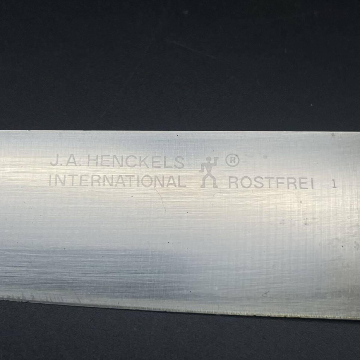 ぺティナイフ J.A.HENCKELS INTERNATIONAL ROSTFREI ヘンケルス ロストフレイ 包丁 庖丁 小型 洋包丁 刃物 刃渡り 約12.6cm 全長 約 23cm_画像2