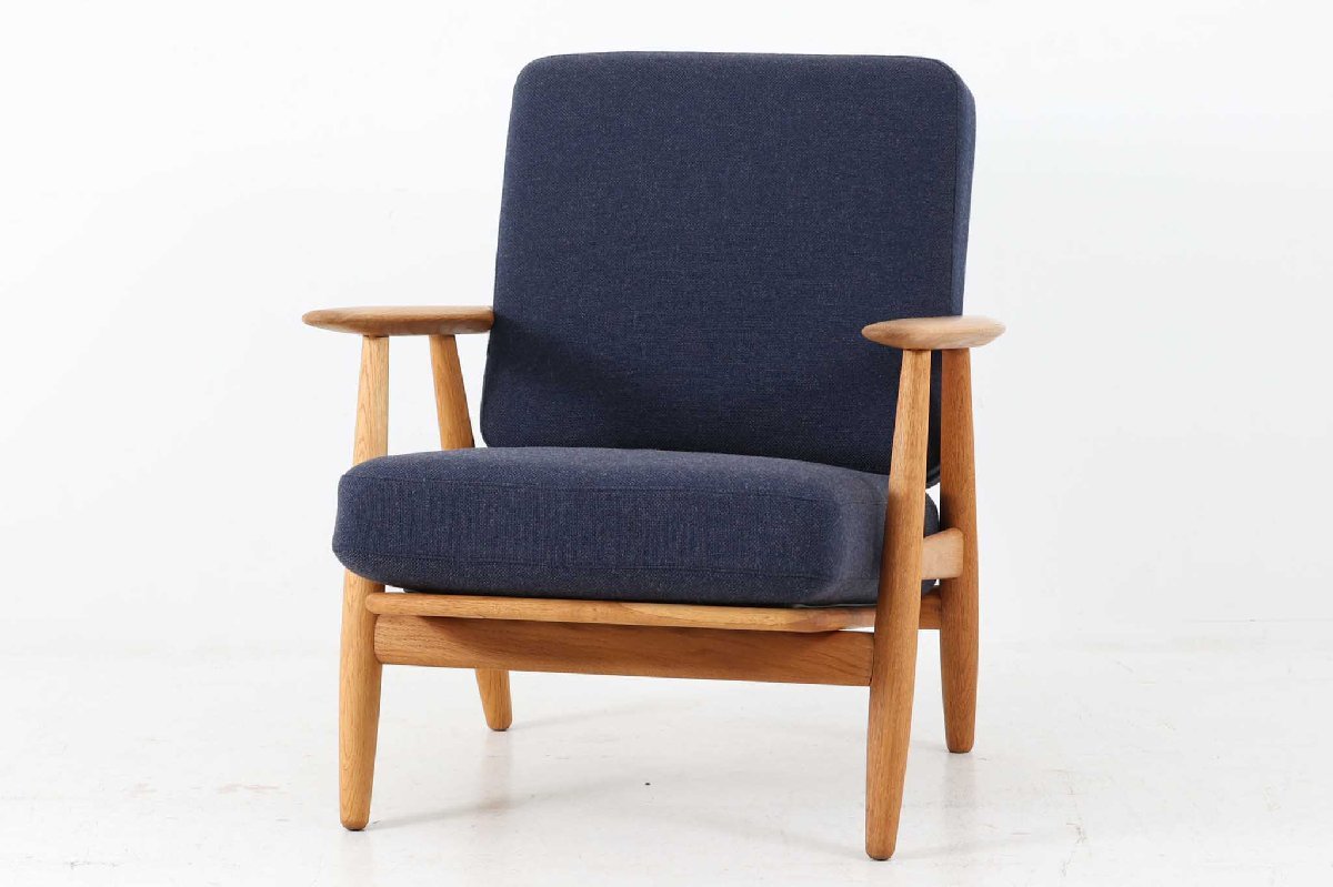 北欧家具ビンテージ GE240 シングルソファ オーク材 Hans J.Wegner(ハンス・J・ウェグナー) GETAMA/ゲタマ
