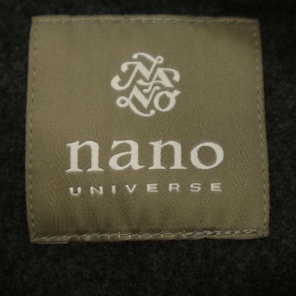 nano universe Nano Universe осень-зима melt n шерсть с хлопком * бушлат жакет Sz.M мужской серый C3T10025_B#N