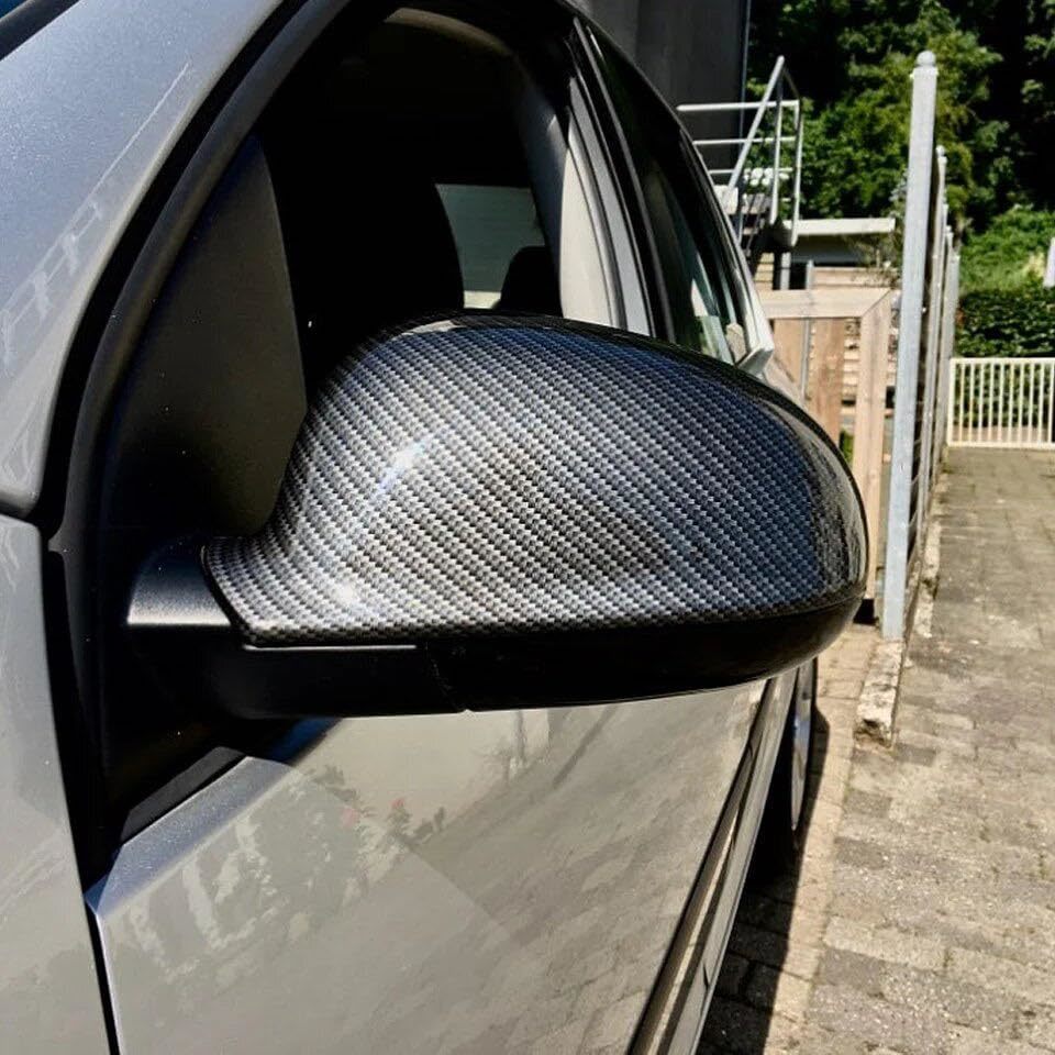  carbon look door mirror cover Volkswagen Golf plus 1KBLP 1KBLX E GLi thanks edition 