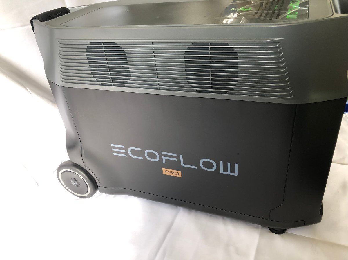 【中古品Aランク】EcoFlowメーカー直売 ポータブル電源 DELTA Pro 大容量 保証付き バッテリー 急速充電キャンプ 車中泊 エコフロー_画像3