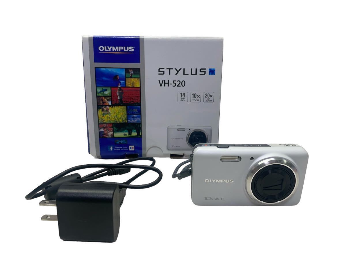 OLYMPUS オリンパス STYLUS VH-520 デジタルカメラ 元箱・レザーケース付き_画像1