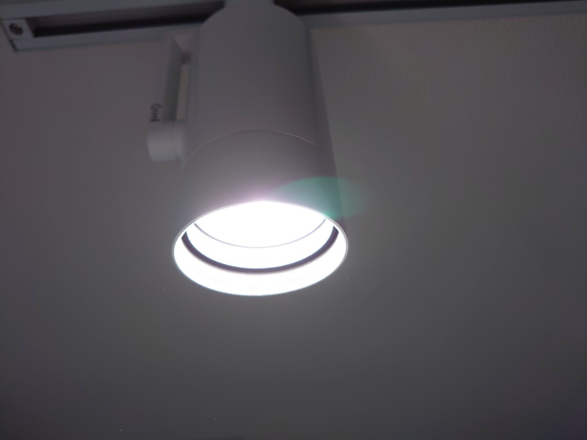 遠藤照明 ERS6331WA LEDスポットライト 3500K（アパレルホワイト） Ra96 20.8W 調光可能 5個セット 中古_画像4