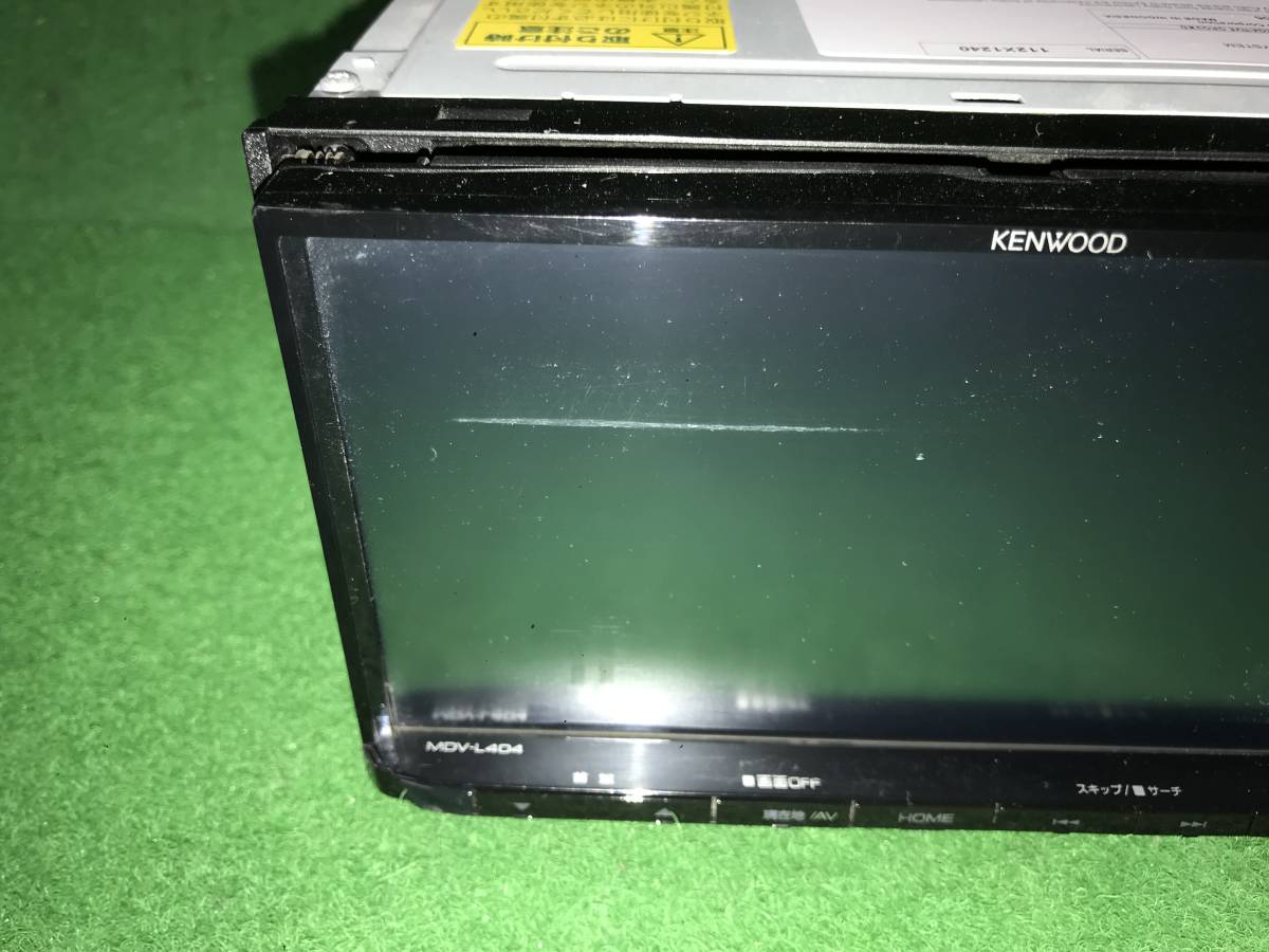 N2718　★難あり★　KENWOOD ケンウッド 　メモリーナビ 　MDV-L404_画像2