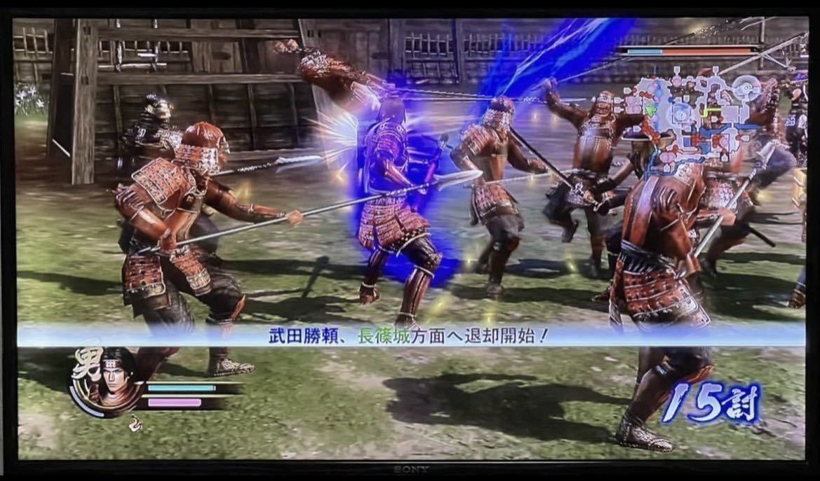 【動作確認画像有り】 PS3 戦国無双2 with 猛将伝＆Empires HD Version プレステ3 ゲームソフト カセット コーエーテクモゲームス _画像8