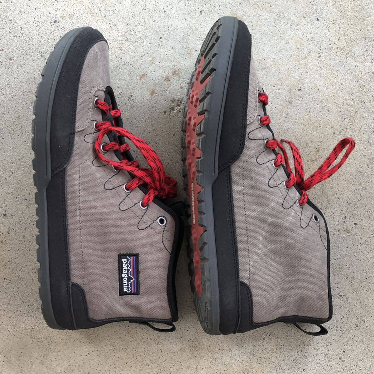 Patagonia キャンバス トレッキングシューズ 27cm グレー系 Patagonia キャンバス トレッキングシューズ 27cm グレー系