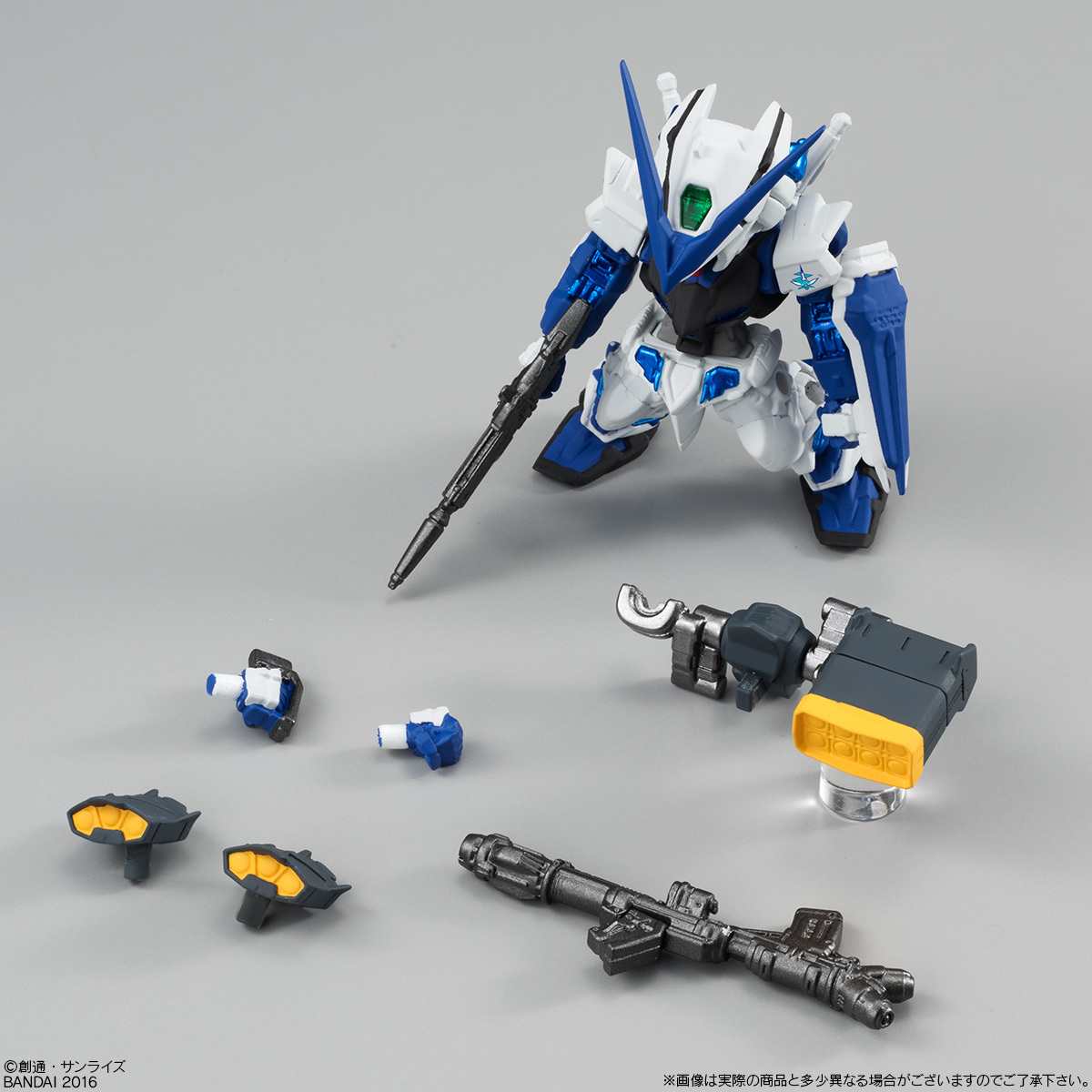 【新品未開封】　ガンダムコンバージ　EX10 ガンダムアストレイ レッドフレーム ＆ EX11 ガンダムアストレイ ブルーフレーム フルウェポン_画像9