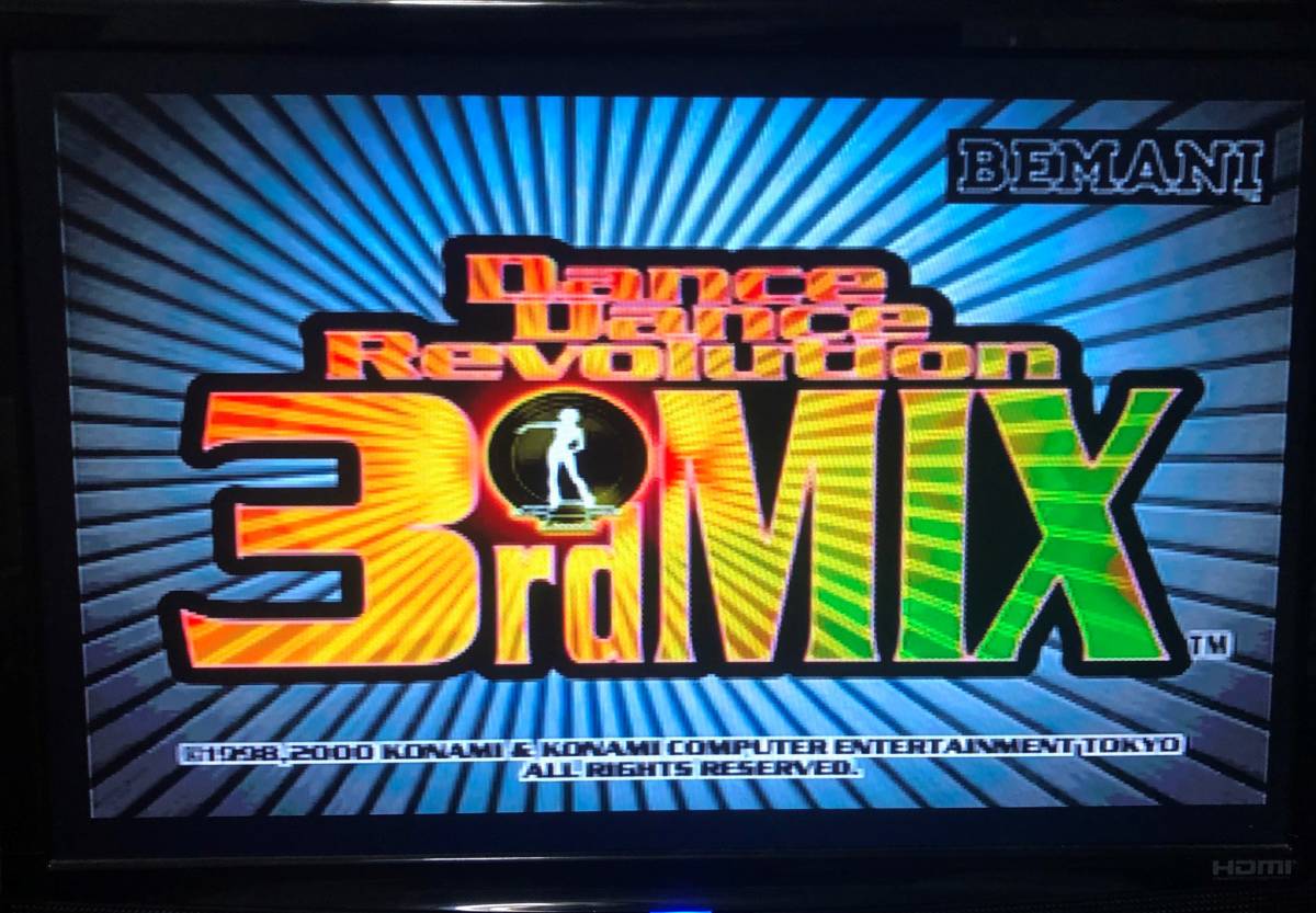 SONY PS one/KONAMI DANCE DANCE REVOLUTION 3rdMIX