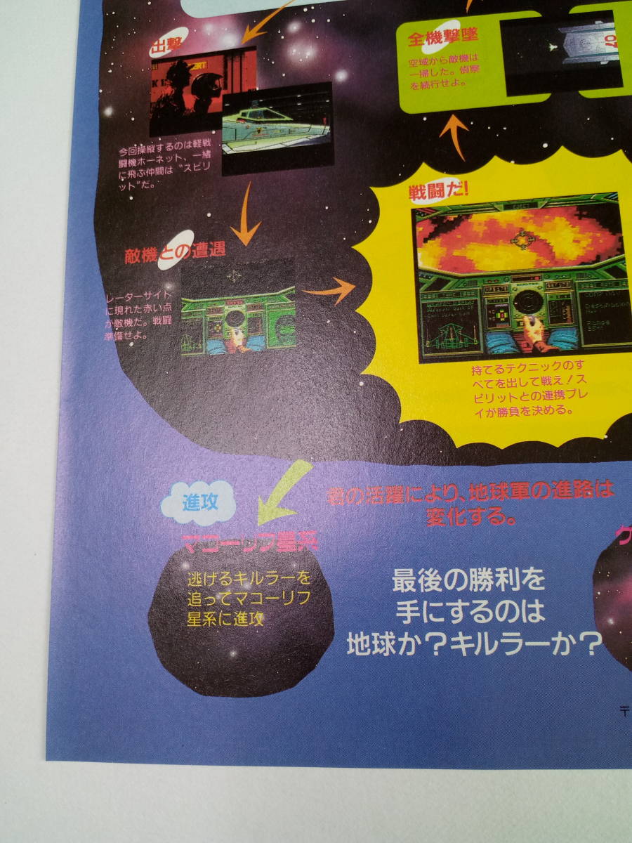 WING COMMANDER ウイングコマンダー 1993年 当時物 広告 雑誌 スーパーファミコン SuperFamicom レトロ ゲーム コレクション 送料￥230～_画像6