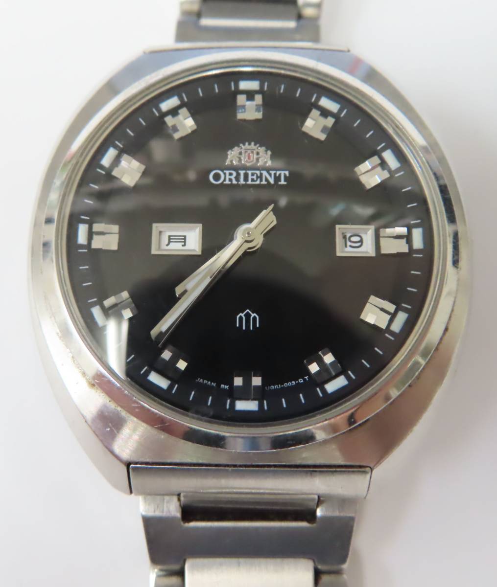 #73161 訳あり ORIENT オリエント KL UG1U C0 B 腕時計 メンズ デイデイト 動作品_画像2