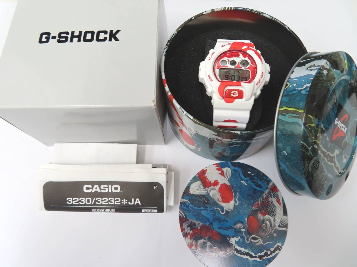 #72364 美品 CASIO カシオ G-SHOCK DW-6900JK-4JR 錦鯉 NISHIKIGOI メンズ 腕時計 _画像1