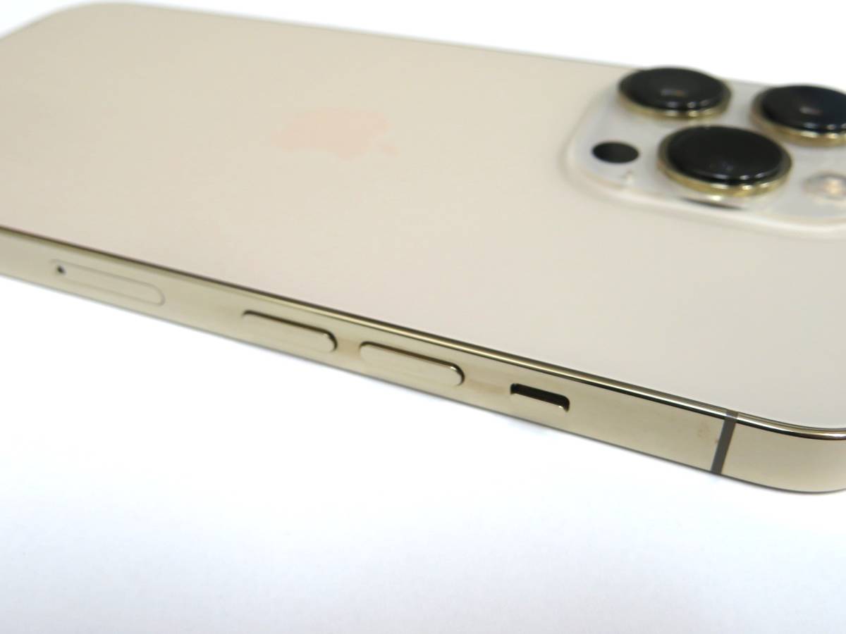 ・72815 美品 Apple iPhone13 Pro 256GB SIMフリー バッテリー容量85% ゴールド MLUQ3J/A _画像8
