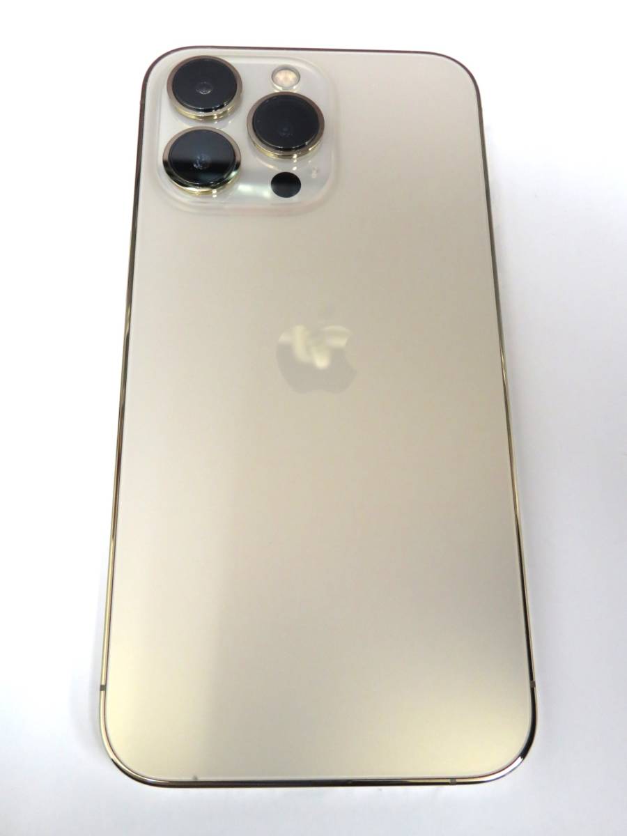 ・72815 美品 Apple iPhone13 Pro 256GB SIMフリー バッテリー容量85% ゴールド MLUQ3J/A _画像6