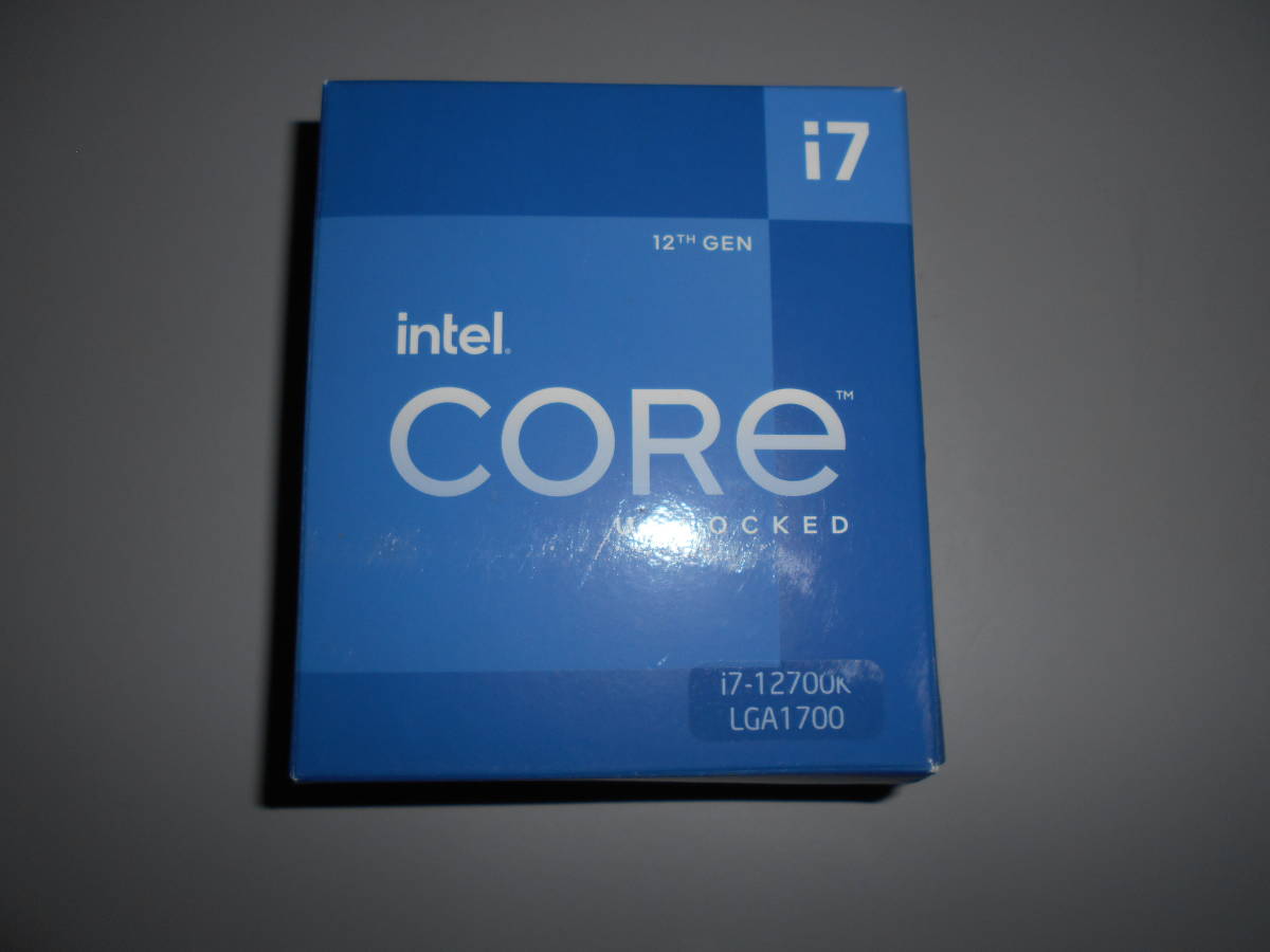Intel core i7 12700K BOX LGA1700-