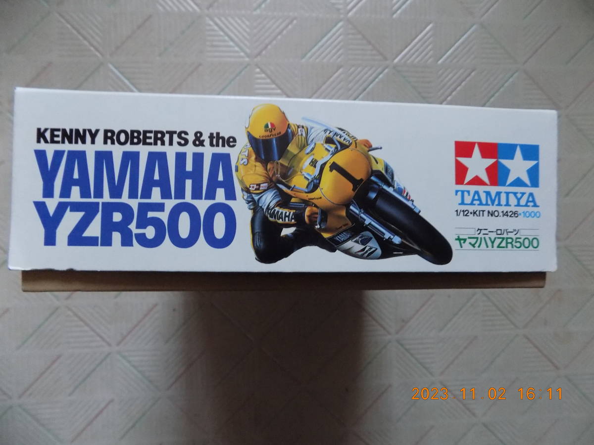 WORLD CHAMPION KENNY ROBERTS & the YAMAHA YZR500 (TAMIYA 1/12 MOTORCYCLE SERIES NO.26)_画像3