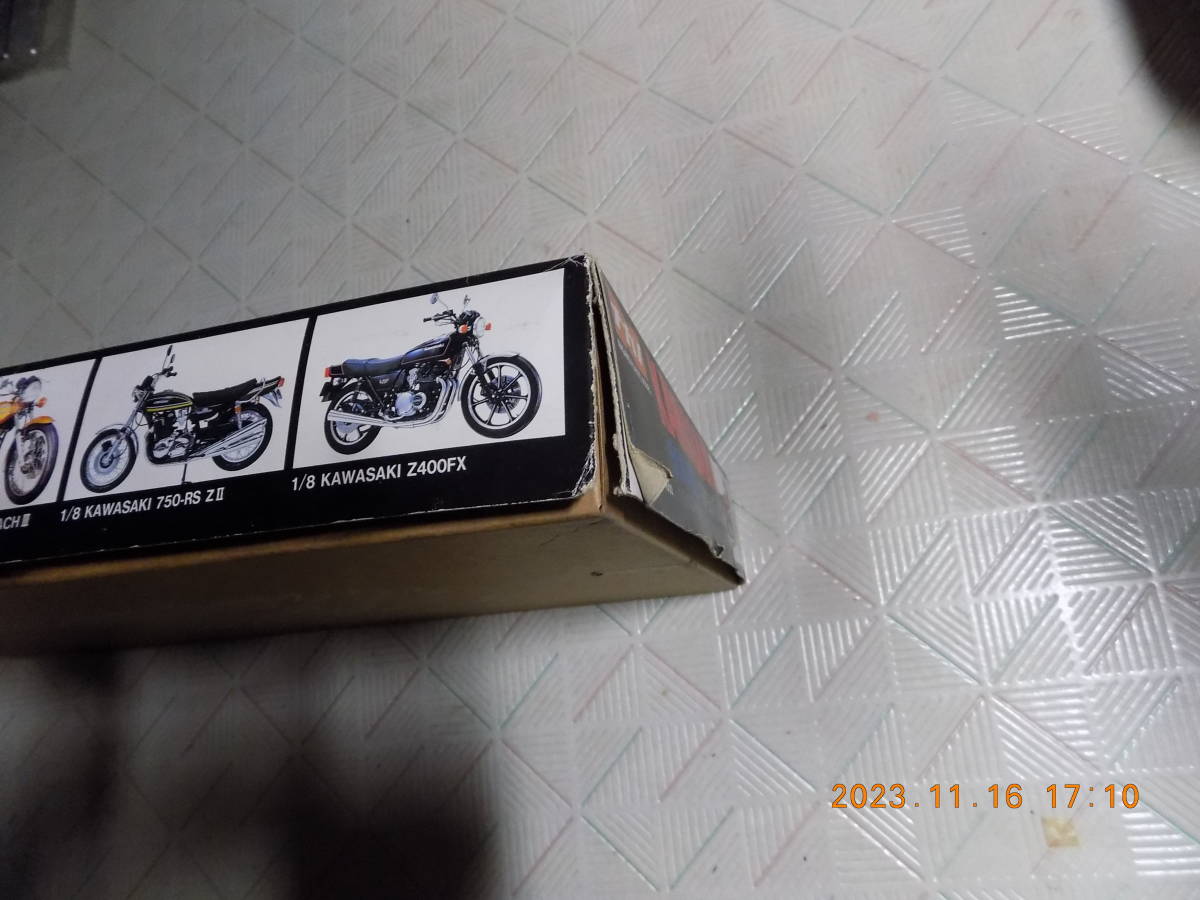 KAWASAKI 500-SS MACHⅢ (ナガノ 1/8 AUTHENTIC SCALE MODEL SERIES KIT NO.1019)_画像5