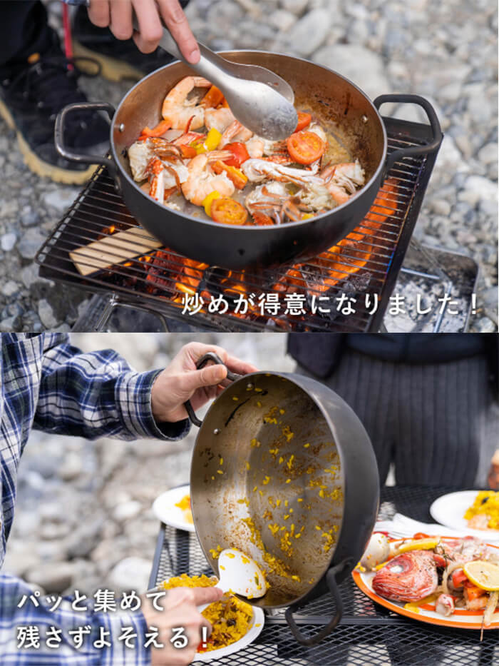 TSBBQライトステンレスハーフダッチオーブン　10インチ　TSBBQ-029【燕三条製】読売テレビ『遠くへ行きたい』で紹介されました！_画像5