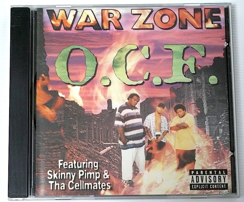 珍★ レア G-RAP・O.C.F. / War Zone・Featuring Skinny Pimp & Tha cellmates・1996・オリジナル盤・即決！
