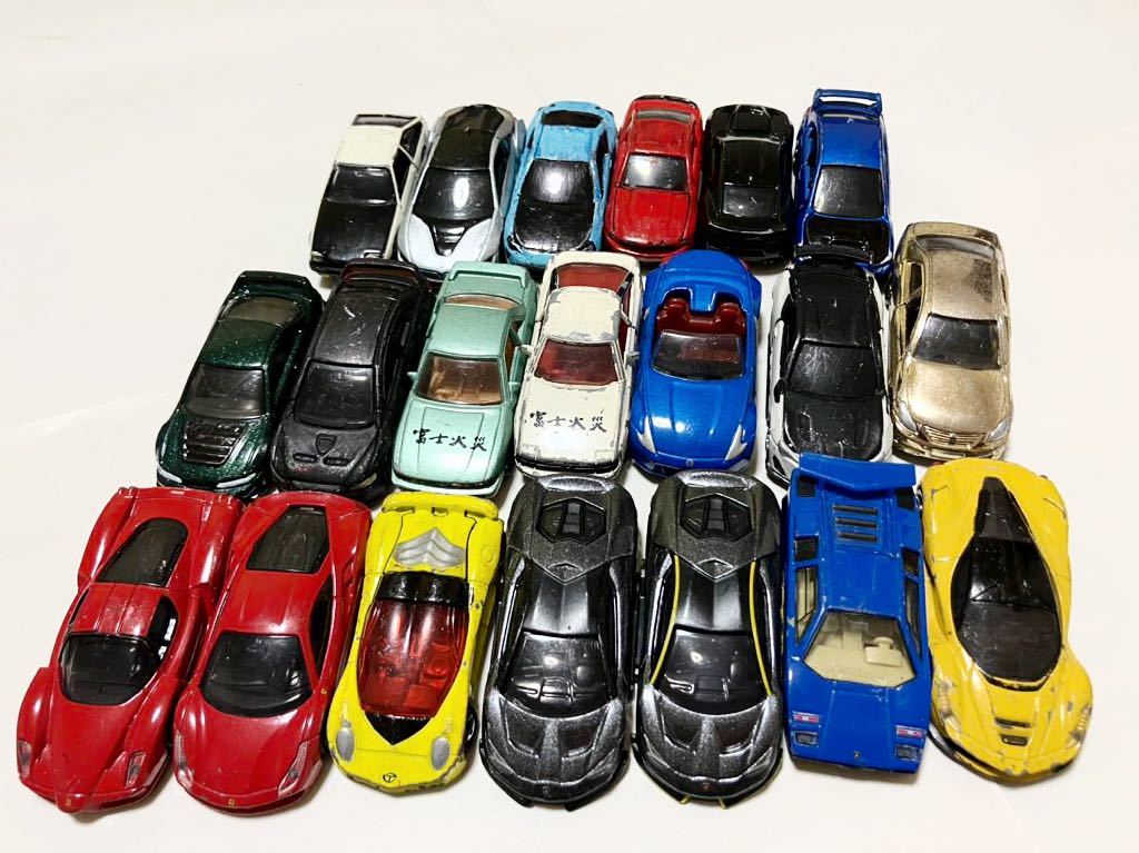 ZR-24】TOMICA トミカ スポーツカー系まとめて20台セット！トレノ86