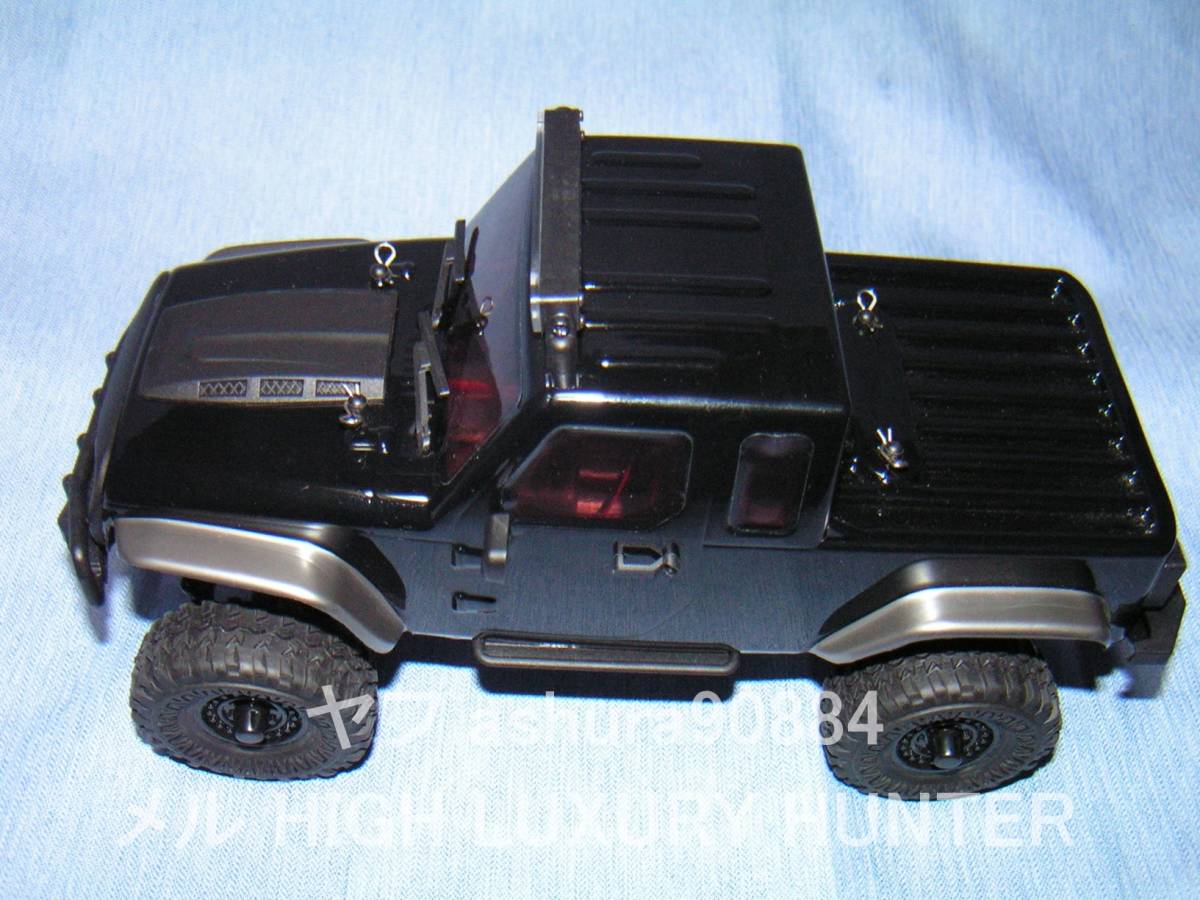 1/18 Panda Hobby Tetra X1T Jeep ジープ[黒] RTR 4WDクローラー HOBBY PLUS(検索:TRAXXAS TRX4M, FMS,RocHobby)_画像3