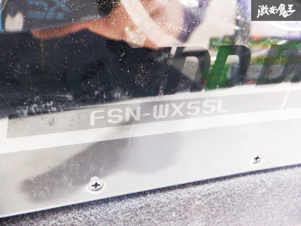 FUSION フュージョン ウーハー サブウーハー FSN-WX55L ボックスウーハー 棚E10_画像6
