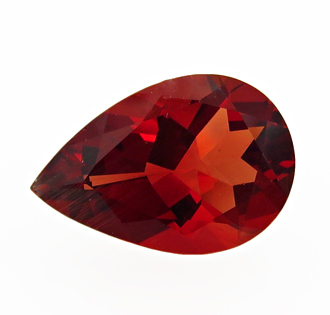 2505レッドアンデシン 5.42ct 中性長石 珍しい赤色 コンゴ : 瑞浪鉱物展示館