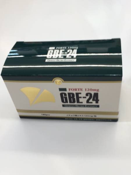 イチョウ葉エキスGBE-24 180粒 FORTE120mg 30%OFF_画像1