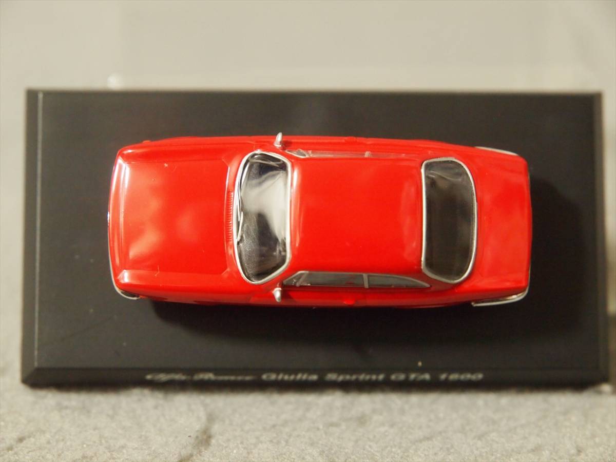 1/64 アルファロメオ ジュリア スプリント GTA 1600 レッド サークルKサンクス/京商 Alfa Romeo 1 【紙箱無】_画像7