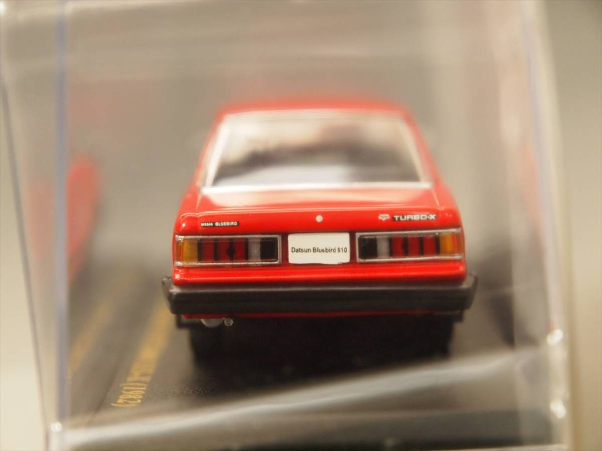 ニッサン ブルーバード ハードトップ 2000 SSS-X (910) 1982年 レッド アシェット 日産名車コレクション vol.11 1/43 【模型のみ】_画像4