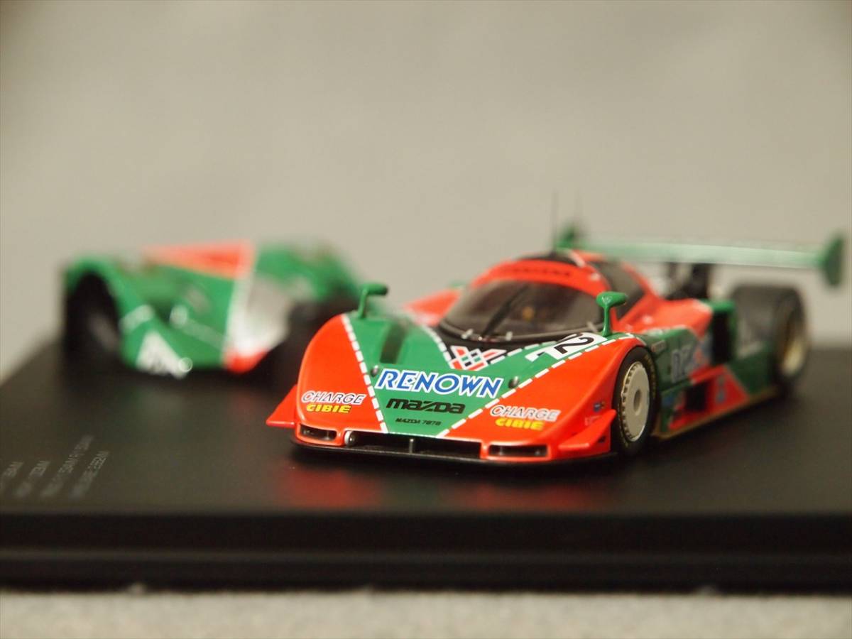 マツダ 787B 1991年 JSPC インターナショナル鈴鹿1000㎞ 6位 #202 ケネディ/従野 hpi 1/43 8039_画像3