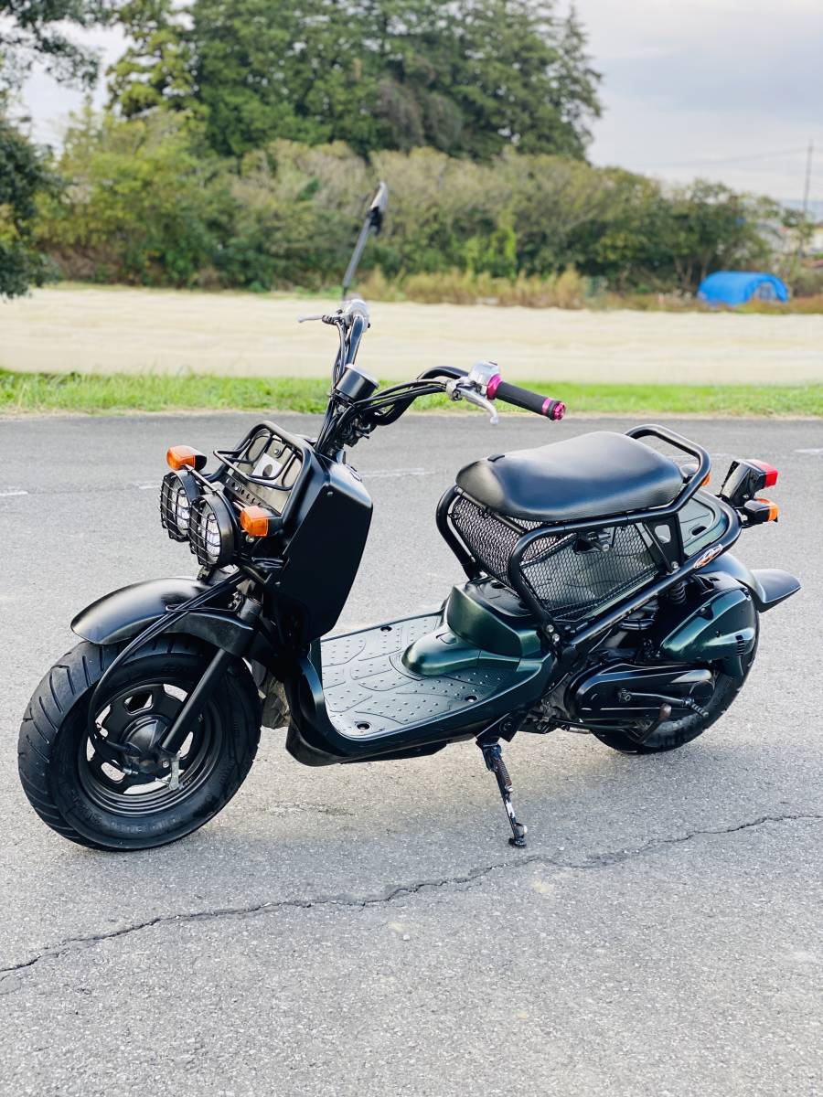 HONDA ZOOMER ホンダ ズーマー 50cc Fi インジェクション車 原付 AF58-180 21276km 売り切り(検 原付 スクーター グローム NAVI)_画像1