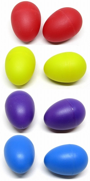 「bvx-a2」 エッグシェーカー 6色 12個セット / たまご 卵 マラカス / 子供 知育 玩具 遊戯 楽器_画像2