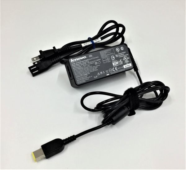 Lenovo 純正 ACアダプター 45W 20V 2.25A 角型 コネクタ ThinkPad 13/E550/L460/L560/T450/T450s/T460s/T550/X1/X240/250/260_画像1