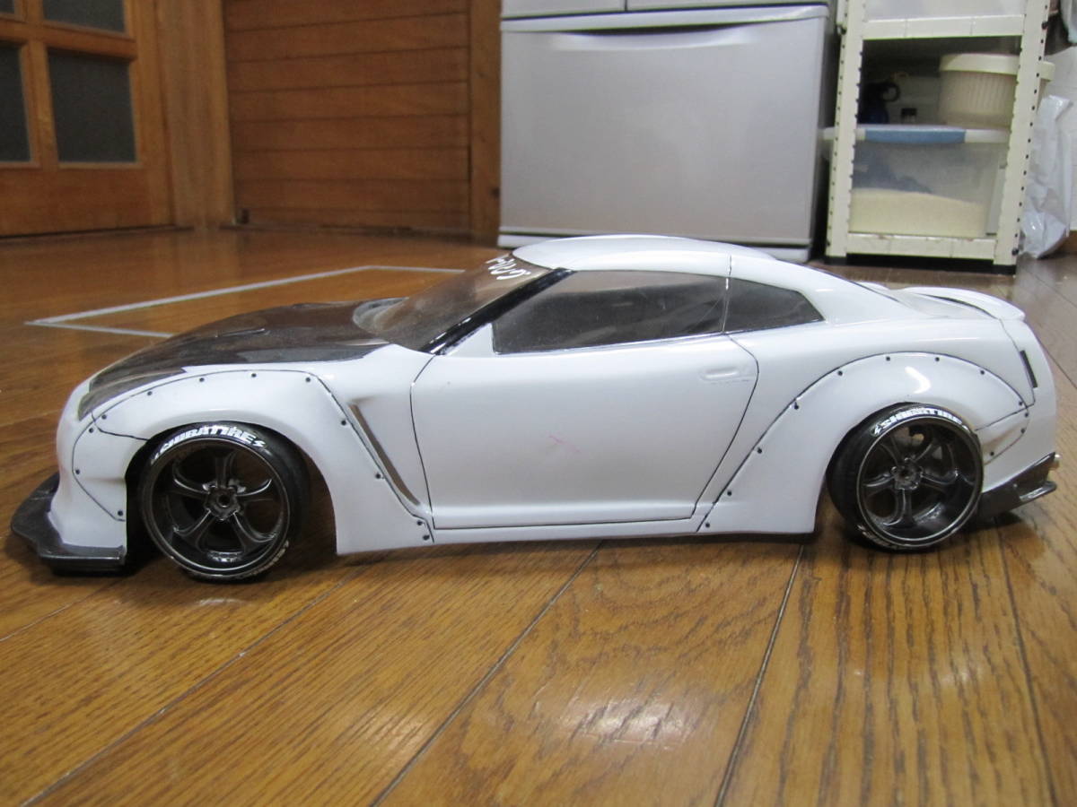 ラジコンボディ 1/10 スカイライン R35 LB performance LB-WORKS NISSAN R35 GT-R SKYLINE 日産 R/C BODY リバティーウォーク _画像2