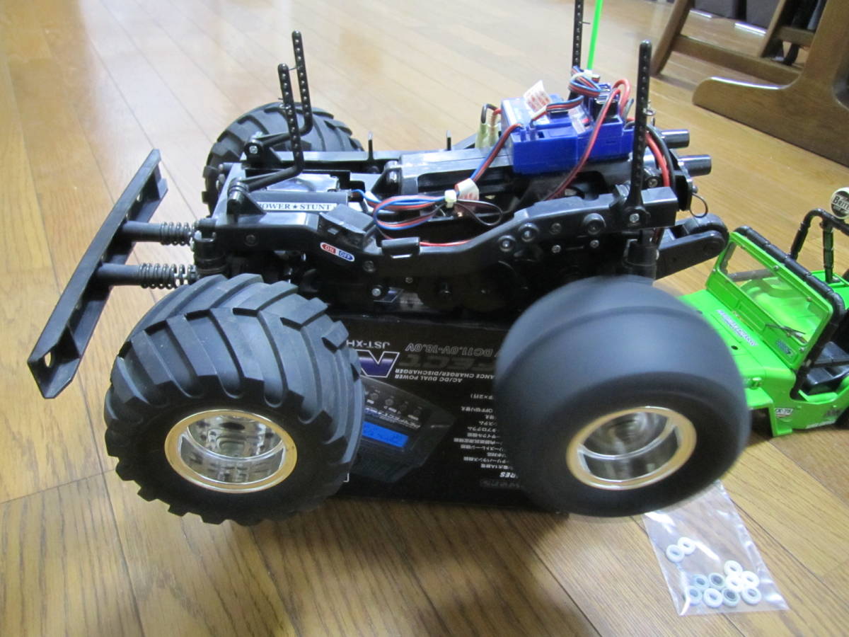 超ポイントアップ祭 すぐ遊べる全部セット 1/10 TAMIYA カスタム ワイルドウイリー2 田宮模型