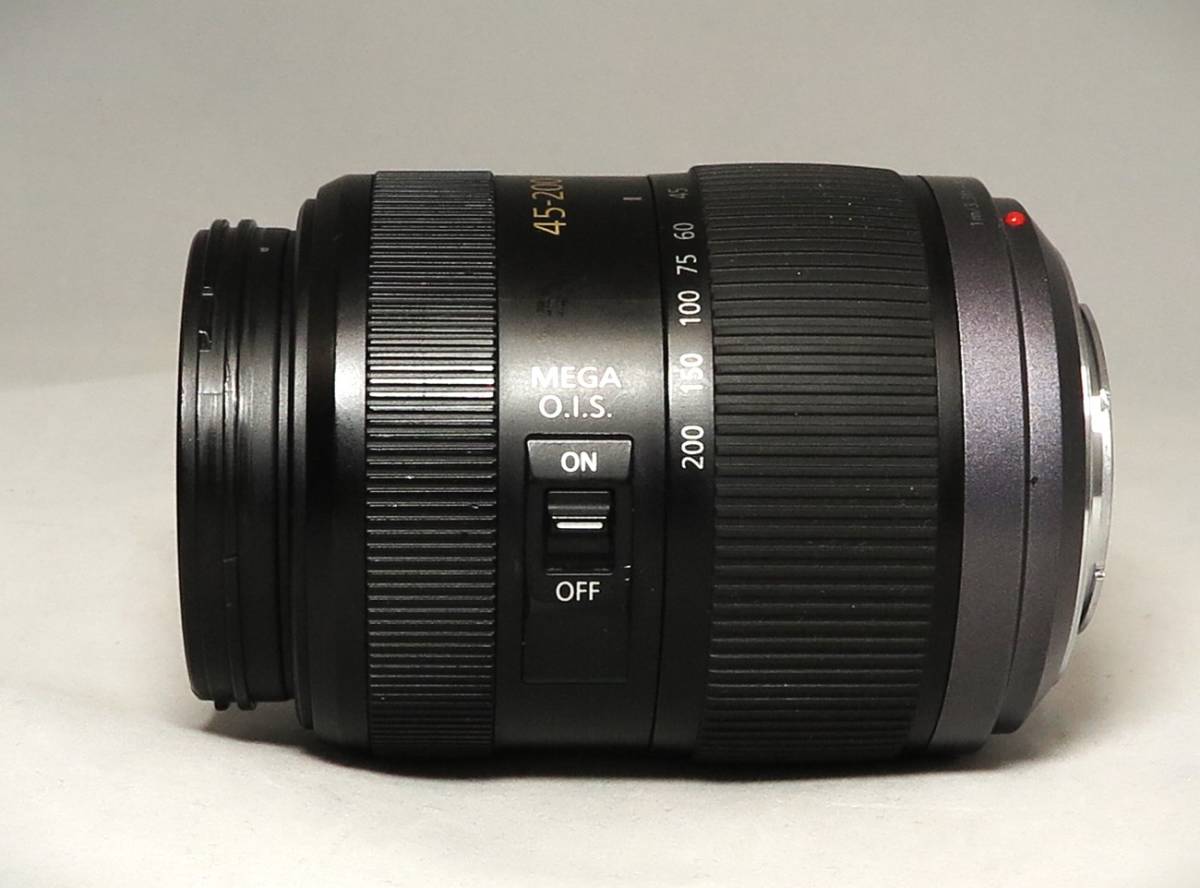 【 ジャンク品 】 パナソニック 望遠ズームレンズ マイクロフォーサーズ用 ルミックス G VARIO 45-200mm/F4.0-5.6/MEGA O.I.S. H-FS045200_画像5