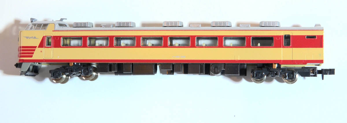 【F34A44】KATO「No.428　クハ481」ケースなし　485系特急形電車　中古Nゲージ　ジャンク　_画像4