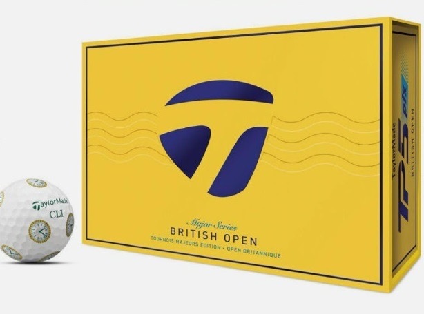 新品 限定ボール TP5 PIX テーラーメイド BRITISH OPEN 記念ボール 1ダース12球 レア ブリティッシュオープン