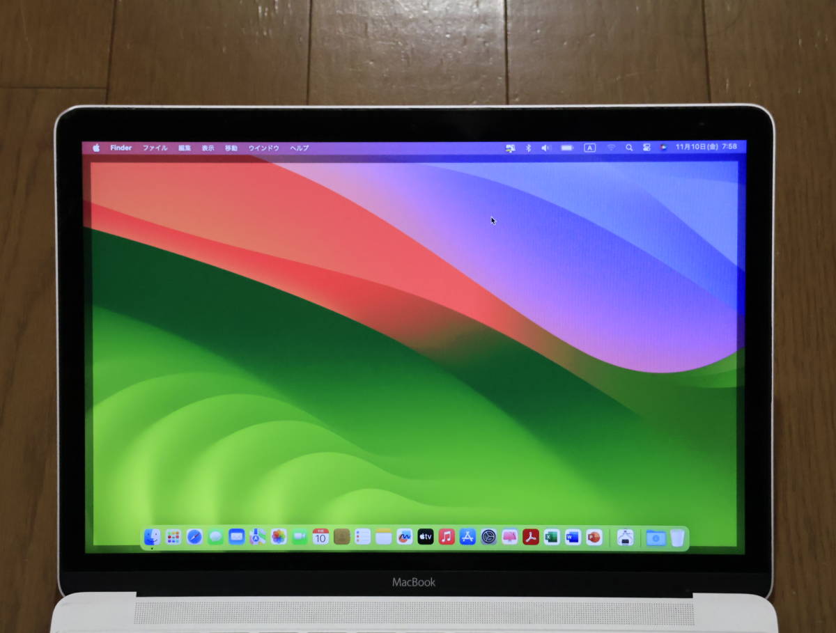 MacBook Early2016 12インチ/CoreM3 1.1G/256G/8G/OS Sonoma_画像2