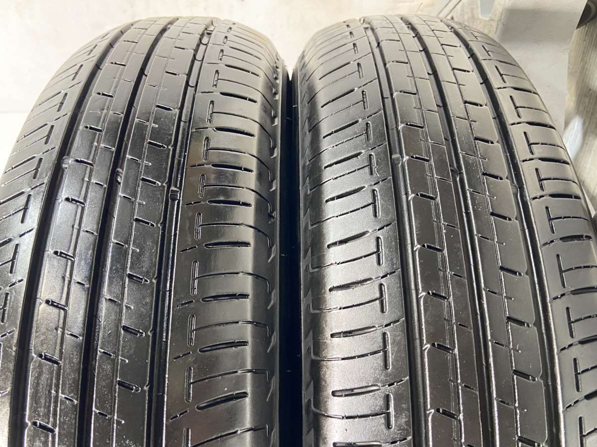 中古タイヤ サマータイヤ 2本セット 155/65R14 ブリヂストン エコピアEP150_画像3